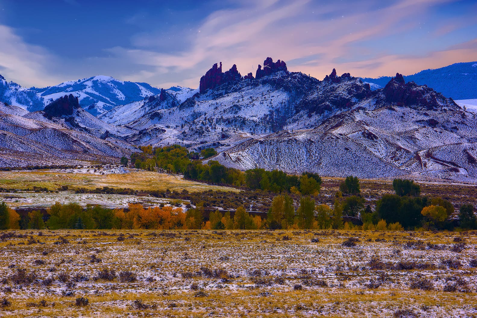 Witch Wall Absaroka Light Photography