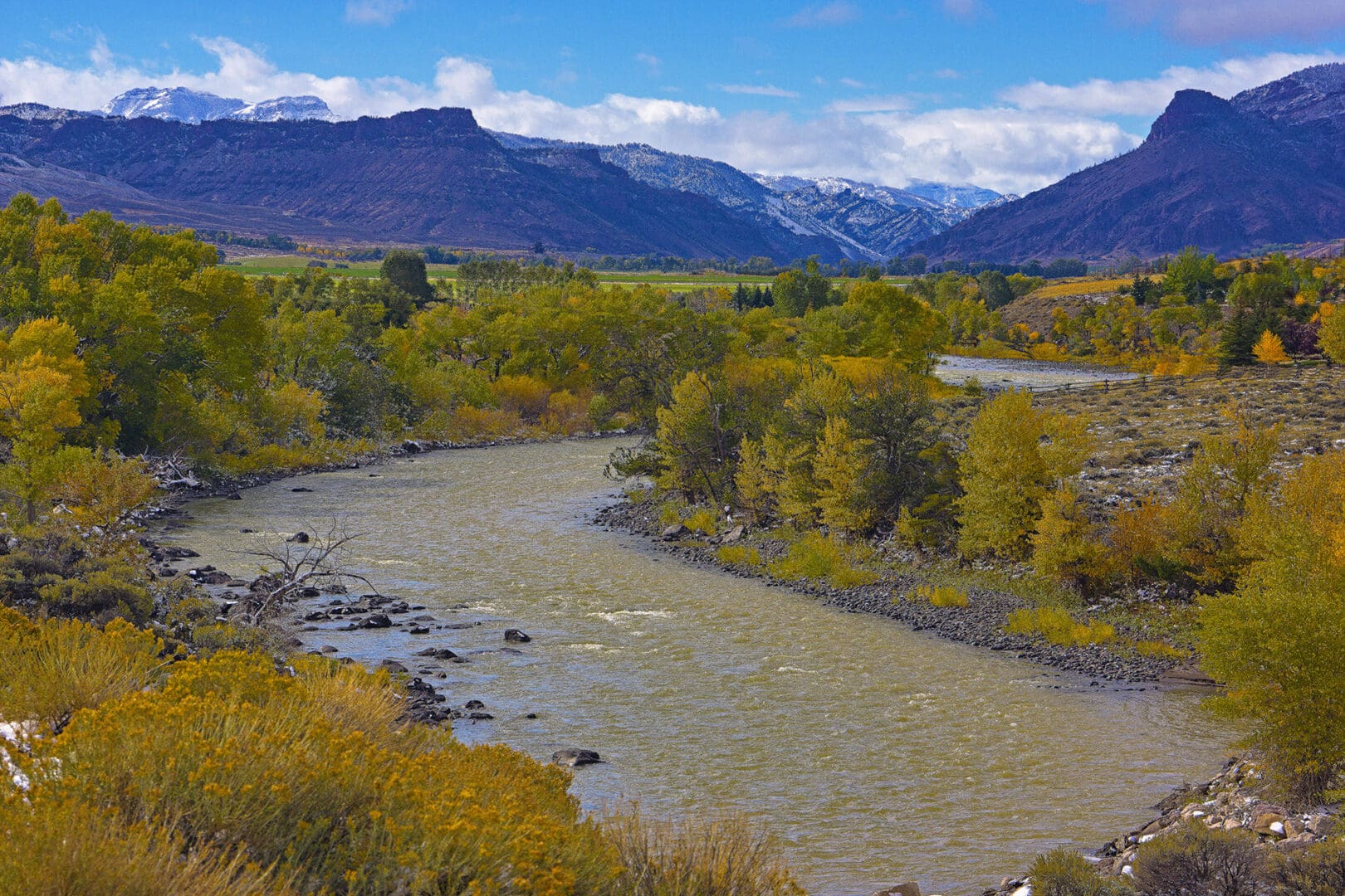 Wapiti Valley, simulated oil paint